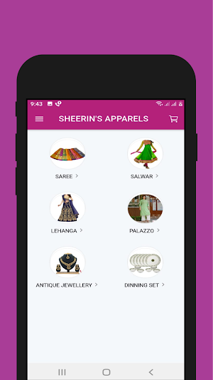 Sheerins Apparels Screenshot 2