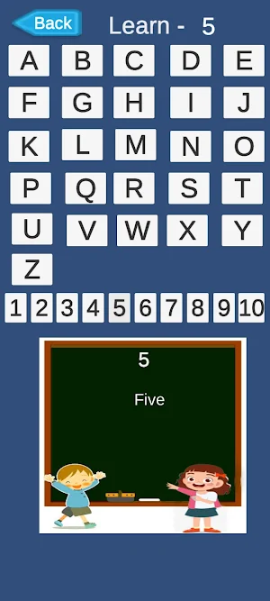 ABC and 123 learn & play game Screenshot 2