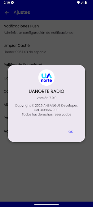 UANORTE RADIO Screenshot 2