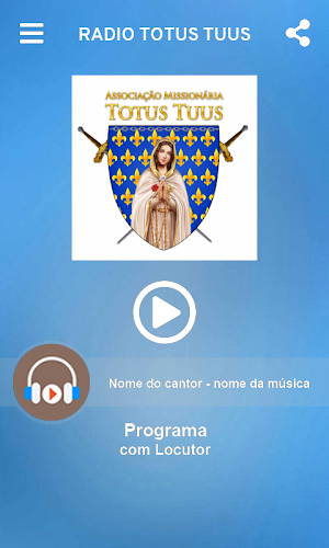 RÁDIO TOTUS TUUS Screenshot 1