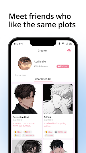 Dokichat - Romantic AI Chats Screenshot 3
