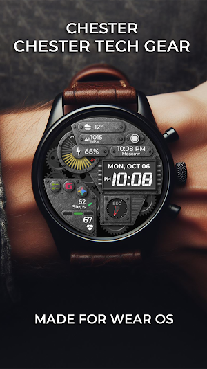 Chester Tech Gear watch face Screenshot 0