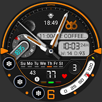 DB049 Hybrid Watch Face