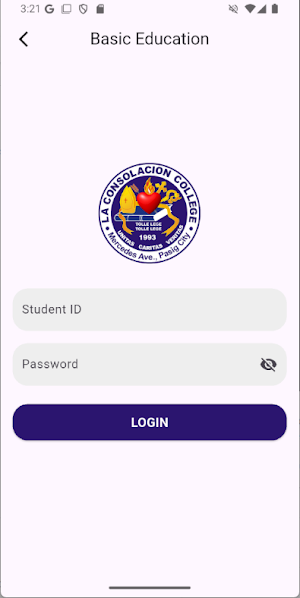 LCC Pasig Mobile Portal Screenshot 1