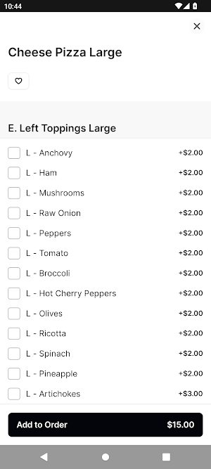 Salty Tomato Pizzeria Screenshot 2
