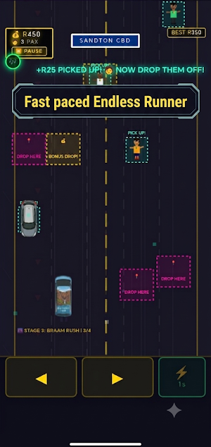 Kasi Taxi Rush Screenshot 0