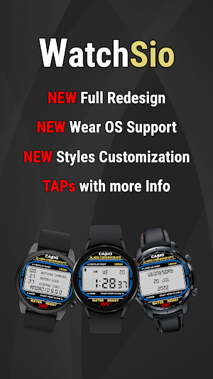 WatchSio : Casio Face Screenshot 0