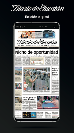 Diario de Yucatán Edición Digital Screenshot 0