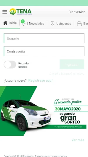 Coop. Tena Móvil Screenshot 0