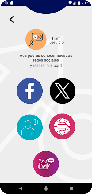 Trami App San Jacinto Screenshot 3
