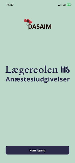 Lægereolen Anæstesi Screenshot 0