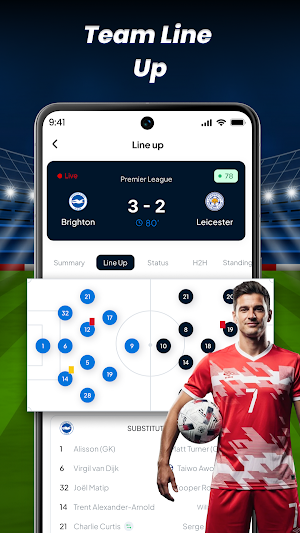 Live Scores Football Matches Screenshot 2
