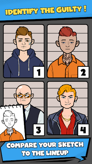 Criminal Sketch - Guilty Draw Screenshot 3