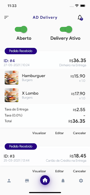 AD Delivery - Estabelecimento Screenshot 1