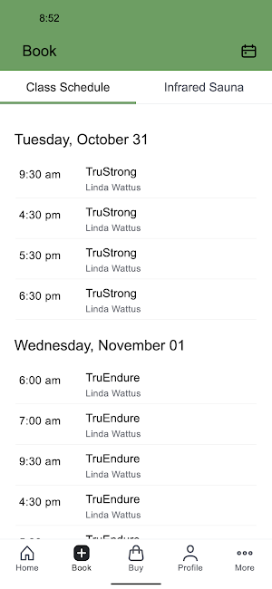 TruForm Pilates Screenshot 1