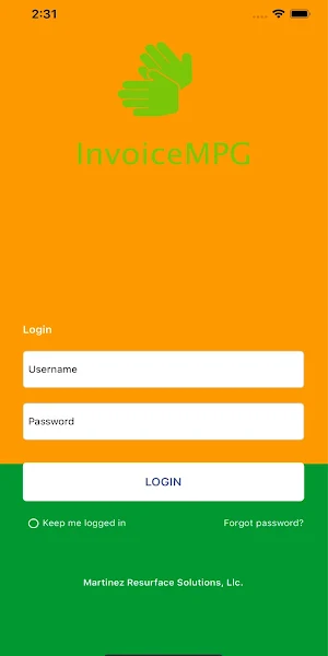 InvoiceMPG Screenshot 1