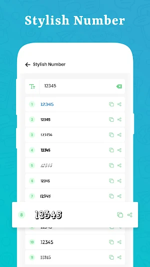 Chat Style for WhatsApp :Fonts Screenshot 3
