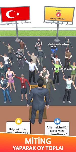 Seçim 2025 Oyunu : Türkiye Screenshot 1