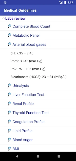 Medical Guidelines Pro Screenshot 3