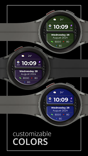 DADAM80 Digital Watch Face Screenshot 2