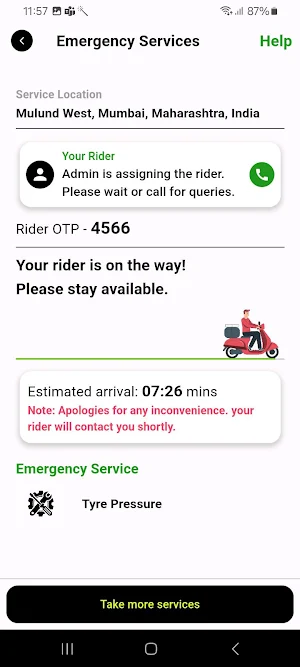 Tyre pressure Screenshot 3