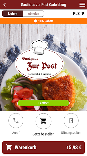 Gasthaus zur Post Cadolzburg Screenshot 0