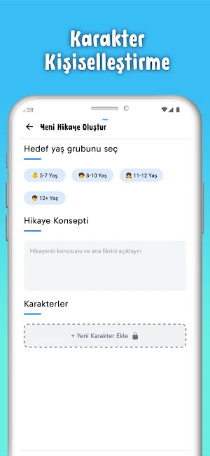 MiniMinds AI: Çocuk Hikayeleri Screenshot 2
