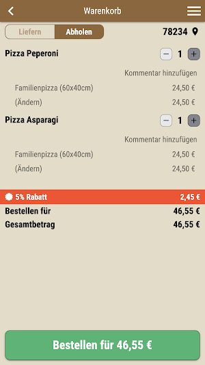 Ristorante Capri Screenshot 1
