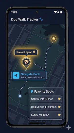 Dog Walk Tracker Screenshot 1