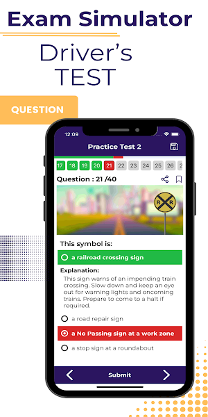 Oklahoma DPS Practice Test OK Screenshot 2
