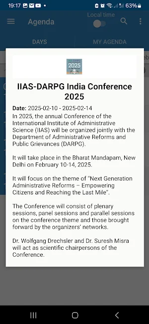 IIAS-DARPG 2025 Screenshot 1