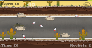 Deadly Race Tank Screenshot 2