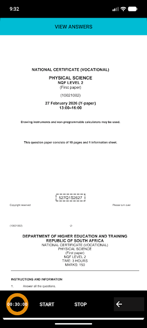 TVET NCV Physical Science Screenshot 1