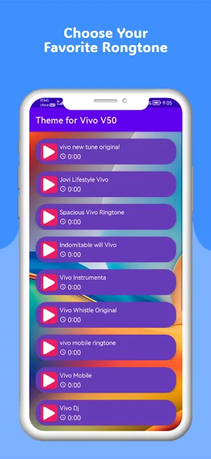 Theme & Ringtones for Vivo V50 Screenshot 3