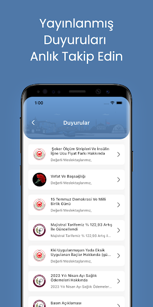 Eskişehir-Bilecik Eczacı Odası Screenshot 1