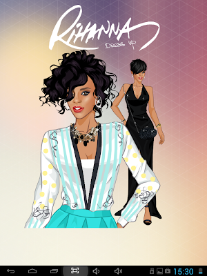★★★Rihanna Dress up game Screenshot 2