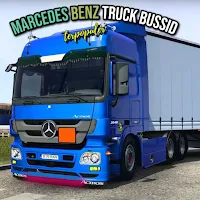 marcedes benz truck bussid