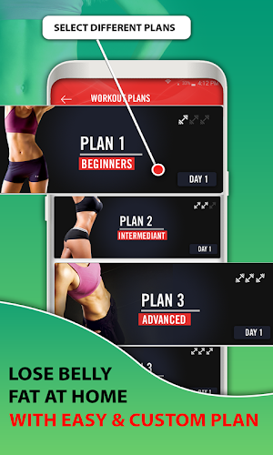 15 Days Belly Fat Workout App Screenshot 0