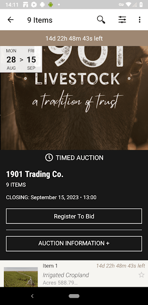 Bid 1901 Screenshot 1