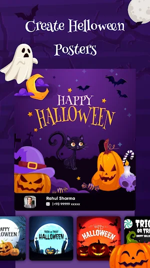 Diwali Poster Maker & Wishes Screenshot 1