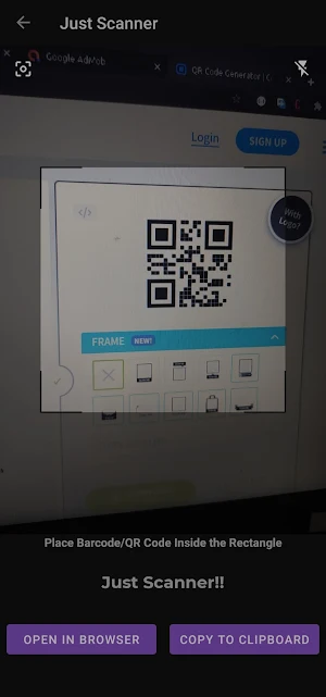 Just Scanner!! Screenshot 2