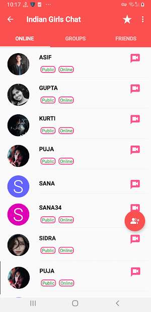 Indian Girls Chat - Live Video Call Screenshot 1