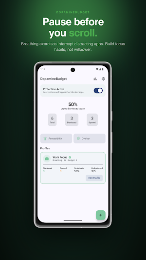 DopamineBudget | Screen Detox Screenshot 2