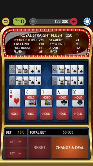 World Video Poker King Screenshot 2