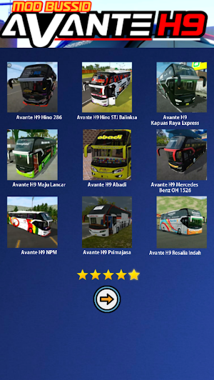 Mod Bussid Avante H9 Screenshot 1