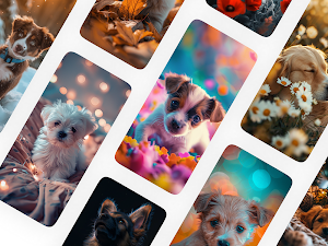 Cute Puppy Wallpapers Screenshot 1
