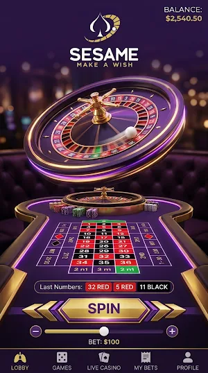 Sesame Casino Screenshot 3