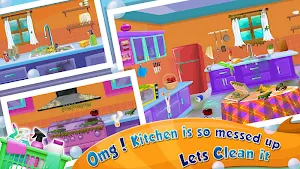 Girl House Cleaning: Messy Home Cleanup Screenshot 0