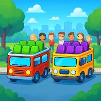 Bus Frenzy : Color Sort