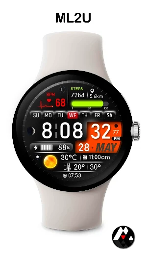 ML2U 272 Watch Face Screenshot 3